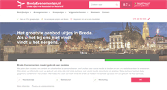Desktop Screenshot of bredaevenementen.nl